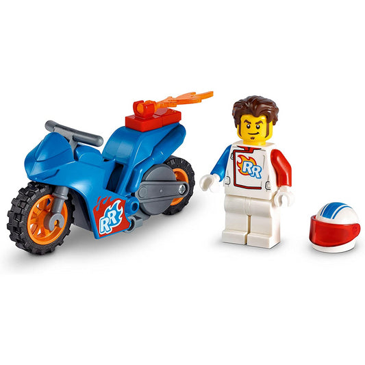 LEGO City Stuntz Rocket Stunt Set Motorbike & Minifigure 60298