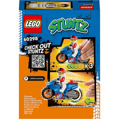 LEGO City Stuntz Rocket Stunt Set Motorbike & Minifigure 60298