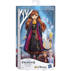 Disney Frozen Sister Styles Anna Fashion Doll with Autumn Clothes