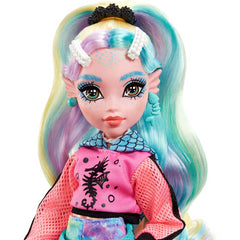 Monster High Doll and Pet Piranha Posable Fashion Doll - Lagoona Blue