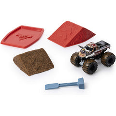 Monster Jam With Kinetic Sand - Zombie 1:64 Scale