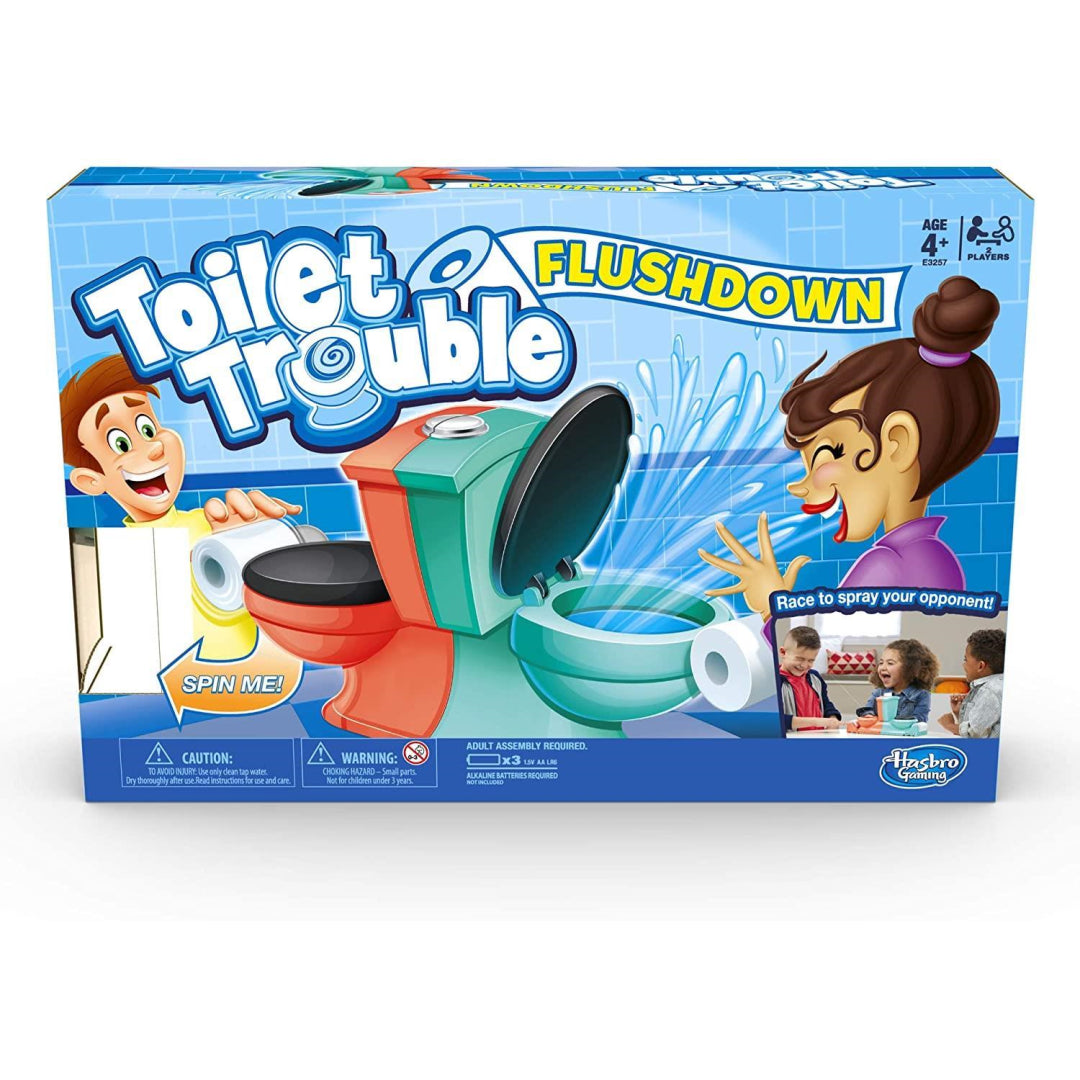 Hasbro Gaming E3257 Toilet Trouble Flushdown - Maqio