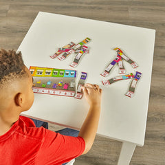 Learning Resources Number Blocks Sequencing Puzzle Set 50pcs