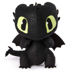Dragons Toothless Squeeze and Growl Plush with Sounds Toy - Maqio