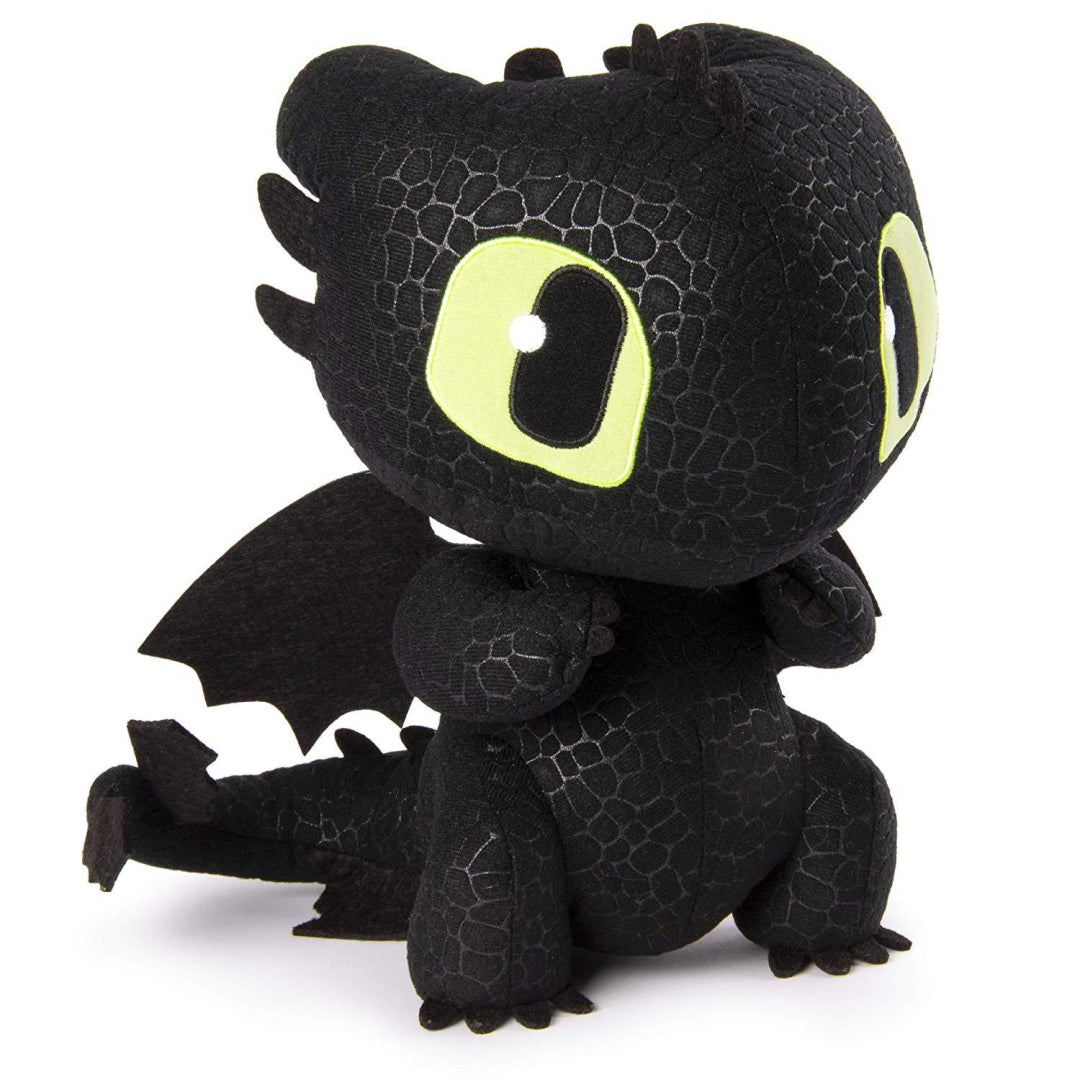 Dragons Toothless Squeeze and Growl Plush with Sounds Toy - Maqio