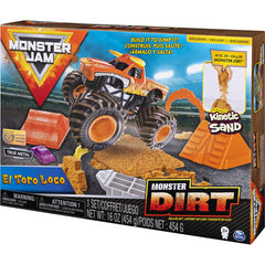 Monster Jam El Toro Loco Monster Dirt Deluxe Set 454g Dirt & Die-Cast Truck