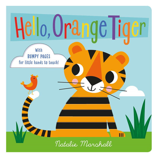 Scholastic Hello Orange Tiger Find and Feel Board Book