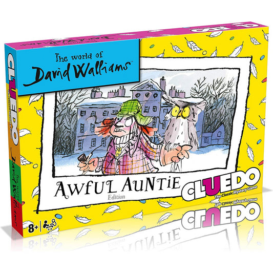 Cluedo Mystery Board Game From The World of David Walliams Awful Auntie Edition