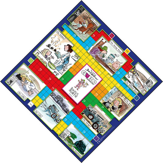 Cluedo Mystery Board Game From The World of David Walliams Awful Auntie Edition