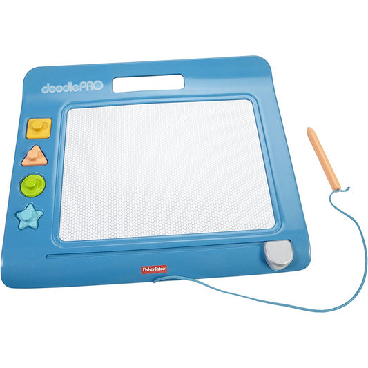 Fisher-Price Blue Slim Doodle Pro Magnetic Drawing Board