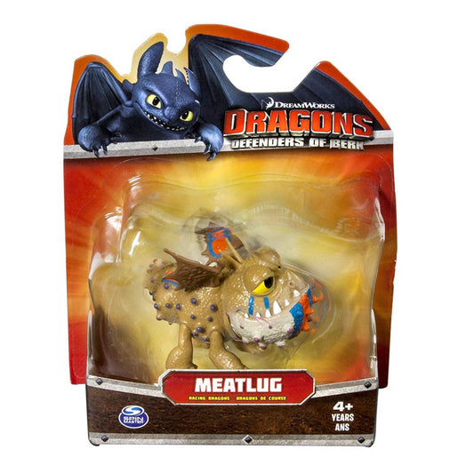 Dragons Defenders of Berk Racing Dragon Action Minifigure - Meatlug - Maqio