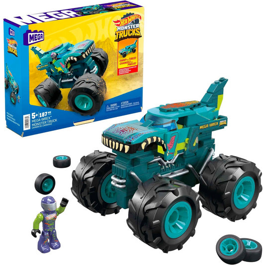 MEGA Hot Wheels Mega-Wrex Monster Truck Building Set