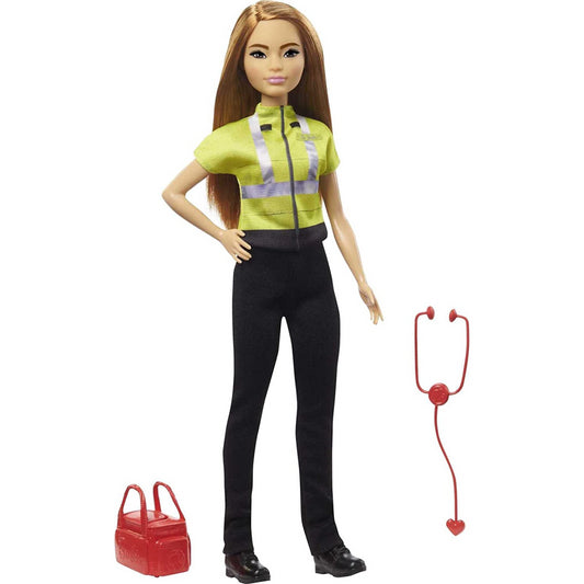 Barbie Paramedic Doll Petite Brunette 30cm Role-play Clothing & Accessories