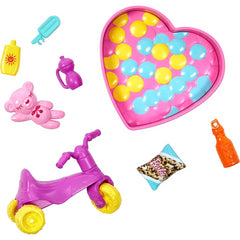 Barbie Skipper Babysitters Bounce House Playset