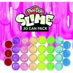 Play-Doh Slime 30 Can Pack Assorted Rainbow Colours