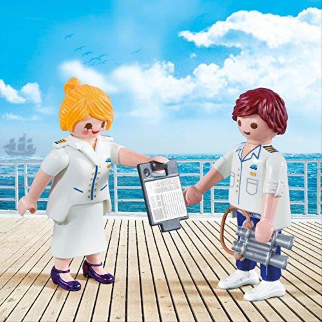 Playmobil 9216 Collectable Cruise Ship Officers Duo Pack - Maqio