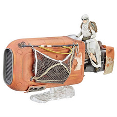 STAR WARS The Black Series Reyâ€™s Speeder Jakku Figure - Maqio