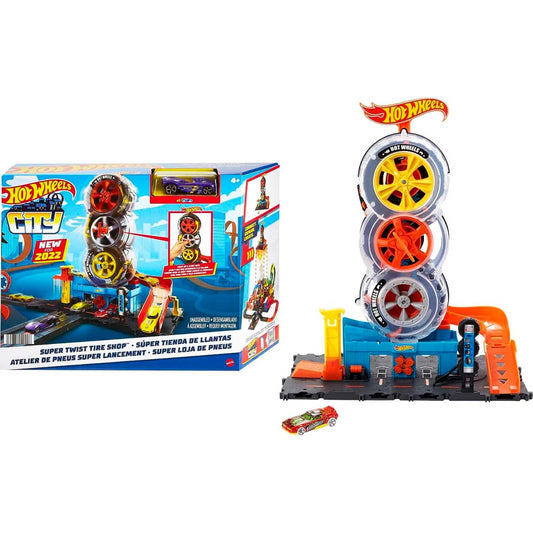 Hot Wheels City Super Twist Tire Shop