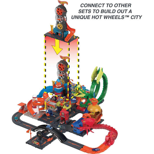 Hot Wheels City Super Twist Tire Shop