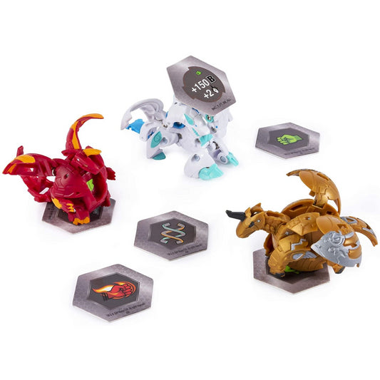 Bakugan 20104012 Card Game Starter Pack - Haos Howlkor (6045140) - Maqio