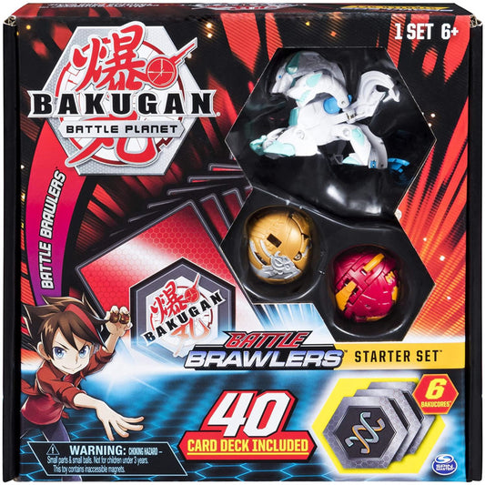 Bakugan 20104012 Card Game Starter Pack - Haos Howlkor (6045140) - Maqio