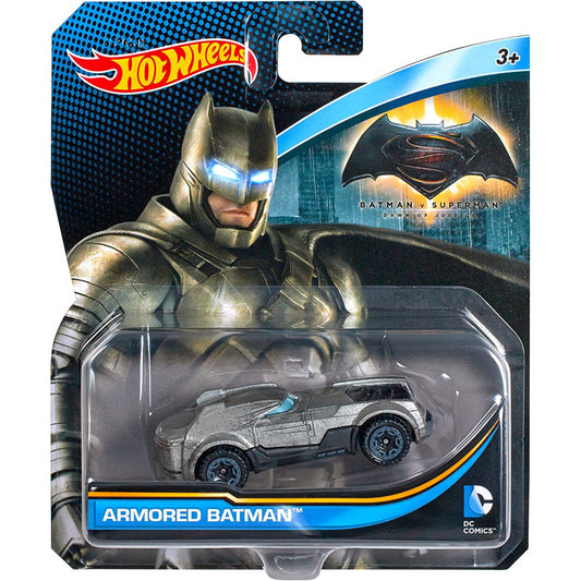 Hot Wheels DC Comics Armored Batman 1:64 Character Vehicle