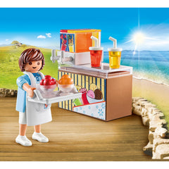 Playmobil 70251 Special Plus Street Vendor with Ice Counter & Slush Ice Machine