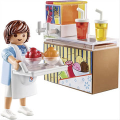 Playmobil 70251 Special Plus Street Vendor with Ice Counter & Slush Ice Machine