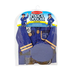 Melissa & Doug Police Officer Unisex CostumeAges 3 to 6