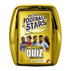 Top Trumps World Football Stars Quiz Game - Maqio