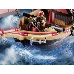Playmobil Pirates Skull Pirate Ship 132pc