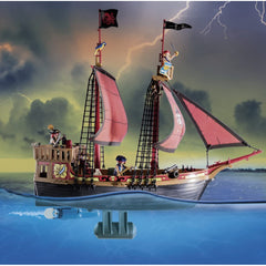 Playmobil Pirates Skull Pirate Ship 132pc