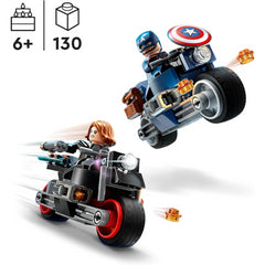 LEGO 76260 Marvel Avengers Black Widow & Captain Americas Motorcycles