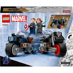 LEGO 76260 Marvel Avengers Black Widow & Captain Americas Motorcycles