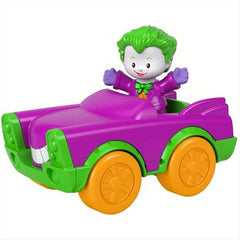 Fisher Price Joker Little People Dc Super Friends Vehicle and Figure