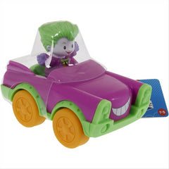 Fisher Price Joker Little People Dc Super Friends Vehicle and Figure