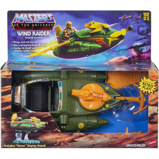 Masters of the Universe Origins Wind Raider Vehicle with Tow Hook