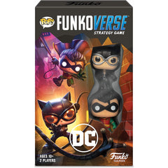 Funko Funkoverse Extension DC Comics Super Heroes Board Game and 2 Characters