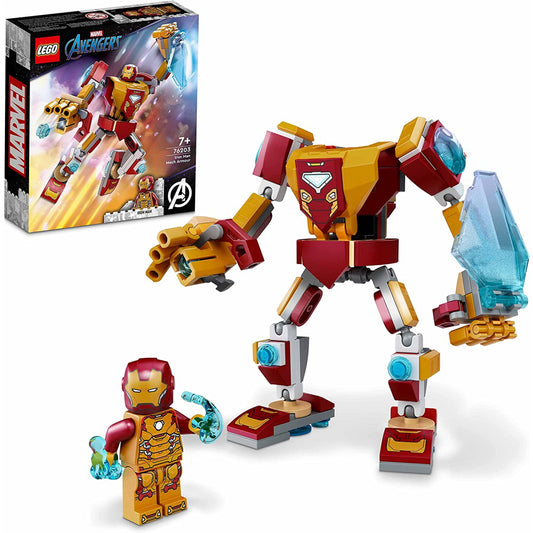 Lego 76203 Marvel Iron Man Mech Armour Set Collectible Action Figure