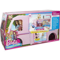 Barbie Dream Camper Playset Transforming Van & Fold Out Campsite & Pool