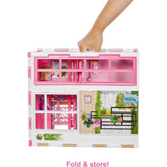 Barbie Dollhouse Fully Furnished 2 Level Playset