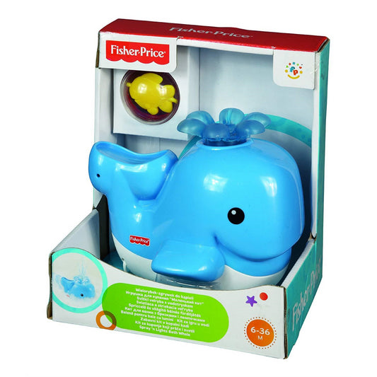 Fisher-Price Spray-n-Lights Whale Bath - Maqio