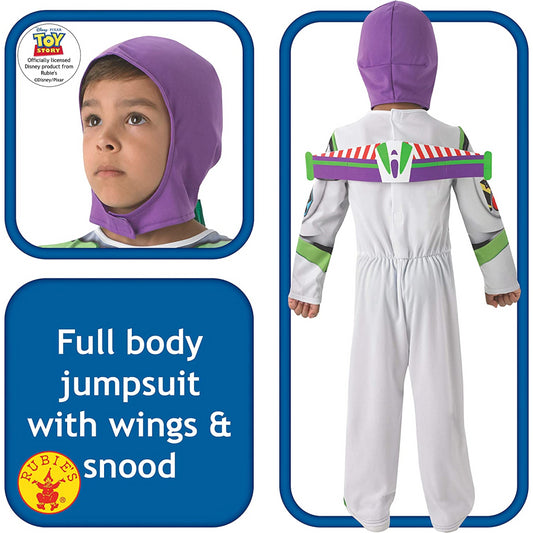 Rubie's Official Story Classic Buzz Lightyear Children Costume - Toddler Size