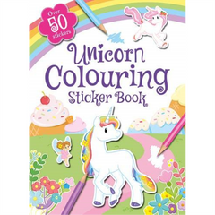 Unicorn Colouring And Sticker Fun Book