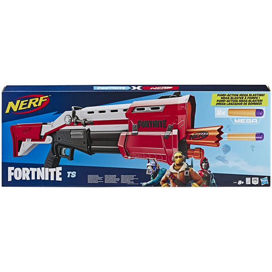 Nerf Fortnite Pump Action Mega Blasting Pup Action Dart Blaster & 8 Darts