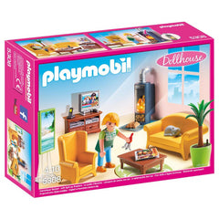 Playmobil Dollhouse Living Room with Fireplace 5308 - Maqio