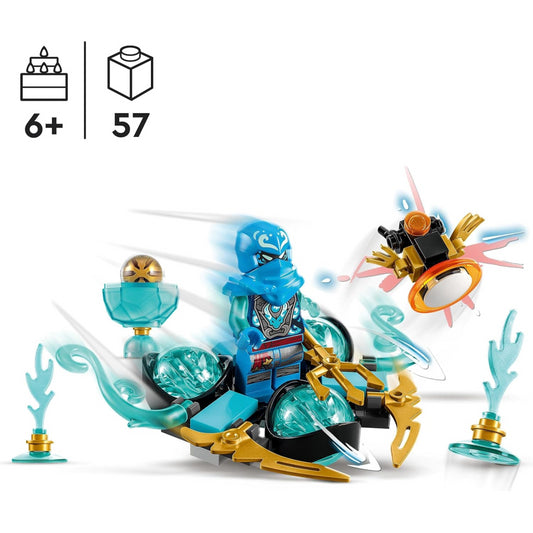 LEGO 71778 NINJAGO Nya's Dragon Power Spinjitzu Drift Set