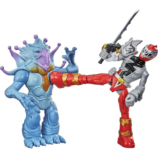 Power Rangers Battle Attacker Monster 2 Pack Red Ranger vs Doomsnake