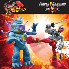 Power Rangers Battle Attacker Monster 2 Pack Red Ranger vs Doomsnake