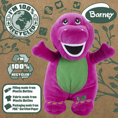 Barney Eco Soft Toy Supersoft Plush